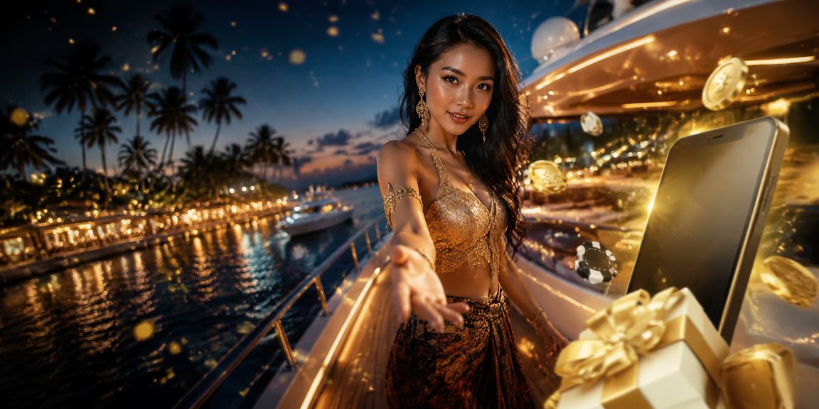 Pengguna mendaftar akun baru di malam hari untuk mulai menikmati bonus registrasi platform